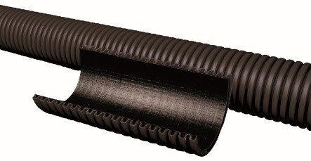 Wellrohr PE-HD innen glatt - Einzughilfe NW40 (VE50)