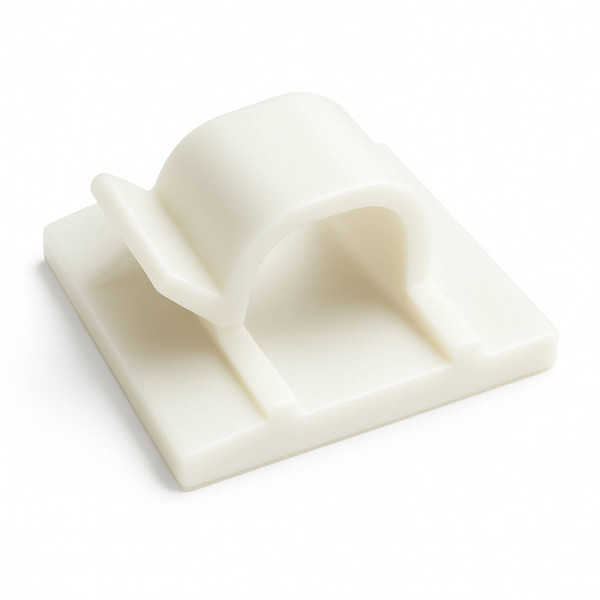 Kabelklemme zum Aufkleben naturfarbig für Fahrzeug-, Maschinen- und Schaltschrankbau