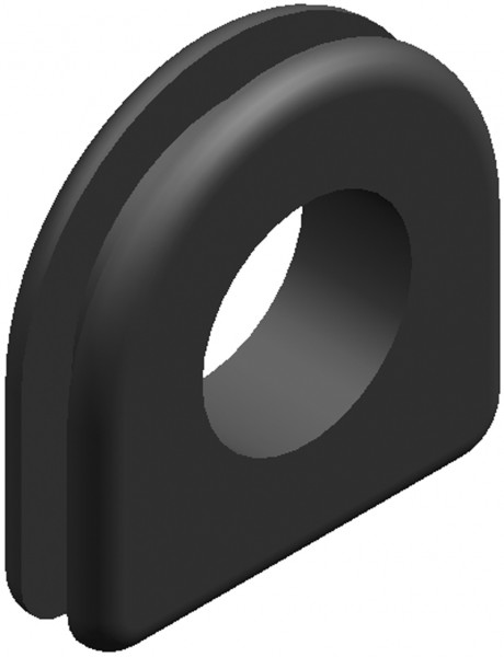 Kabeldurchführung U-form