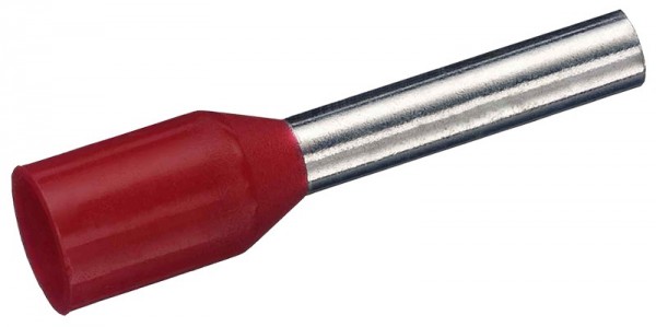 Insulated ferrule single according to DIN 46228/4