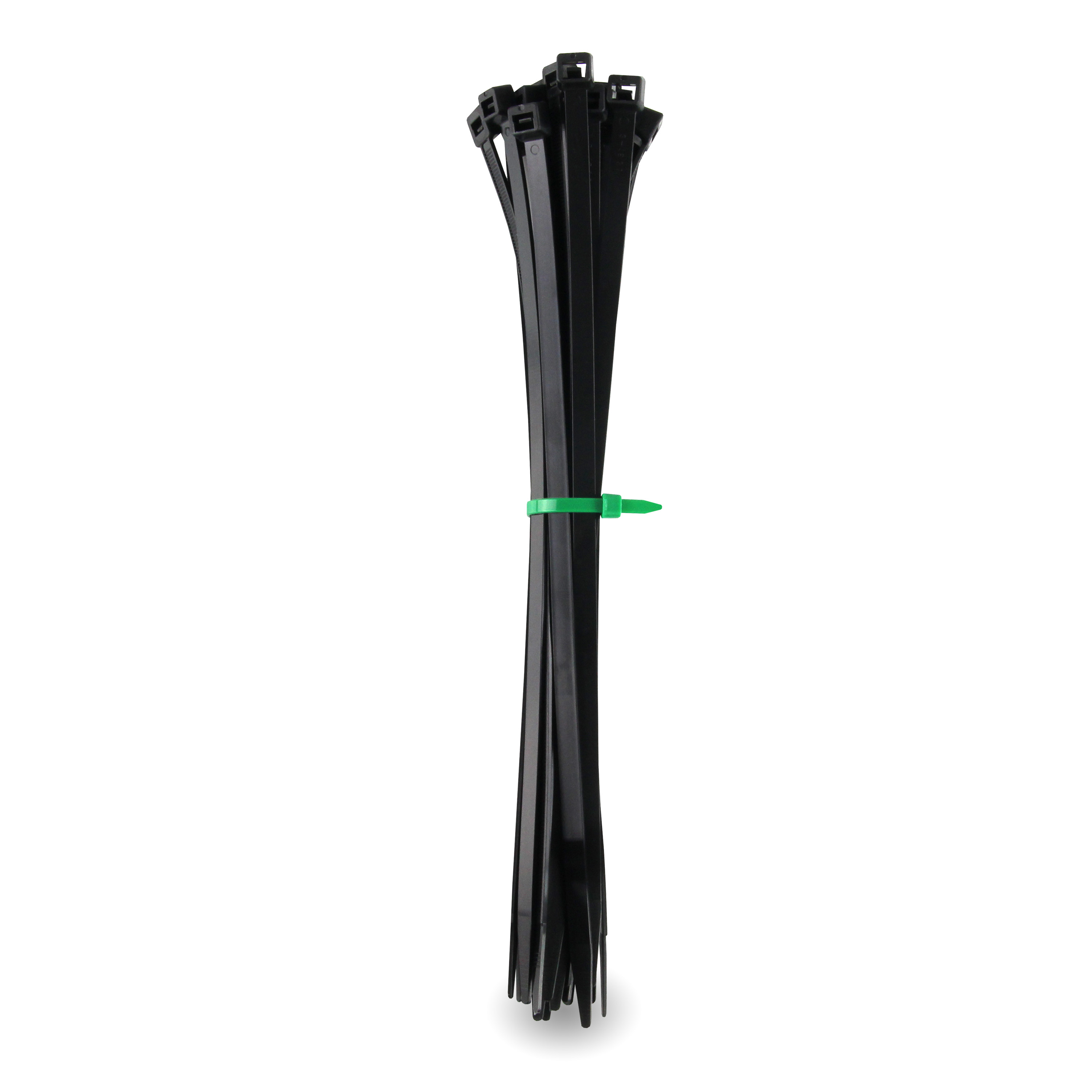 Schwarze HPER® Kabelbinder I 15-30% höhere Zugkraft