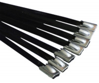 Edelstahl-Kabelbinder-Polyesterbeschichtung Edelstahl-Kabelbinder-Polyesterbeschichtung