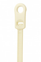 Befestigungsbinder natur mit Schrauböse