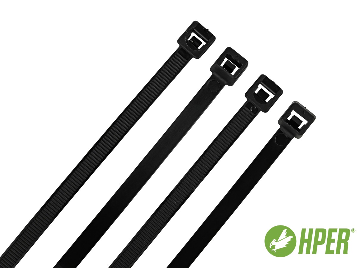 Kabelbinder 1.000 Stück Schwarz 4,5 x 280mm Premium Qualität 