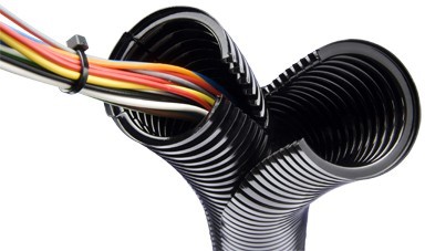 Wellrohr PP-UV 2-teilig NW 7 wiederverschließbar (VE50)