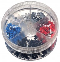 Assortment box Insulated single ferrules Assortment box Insulated single ferrules