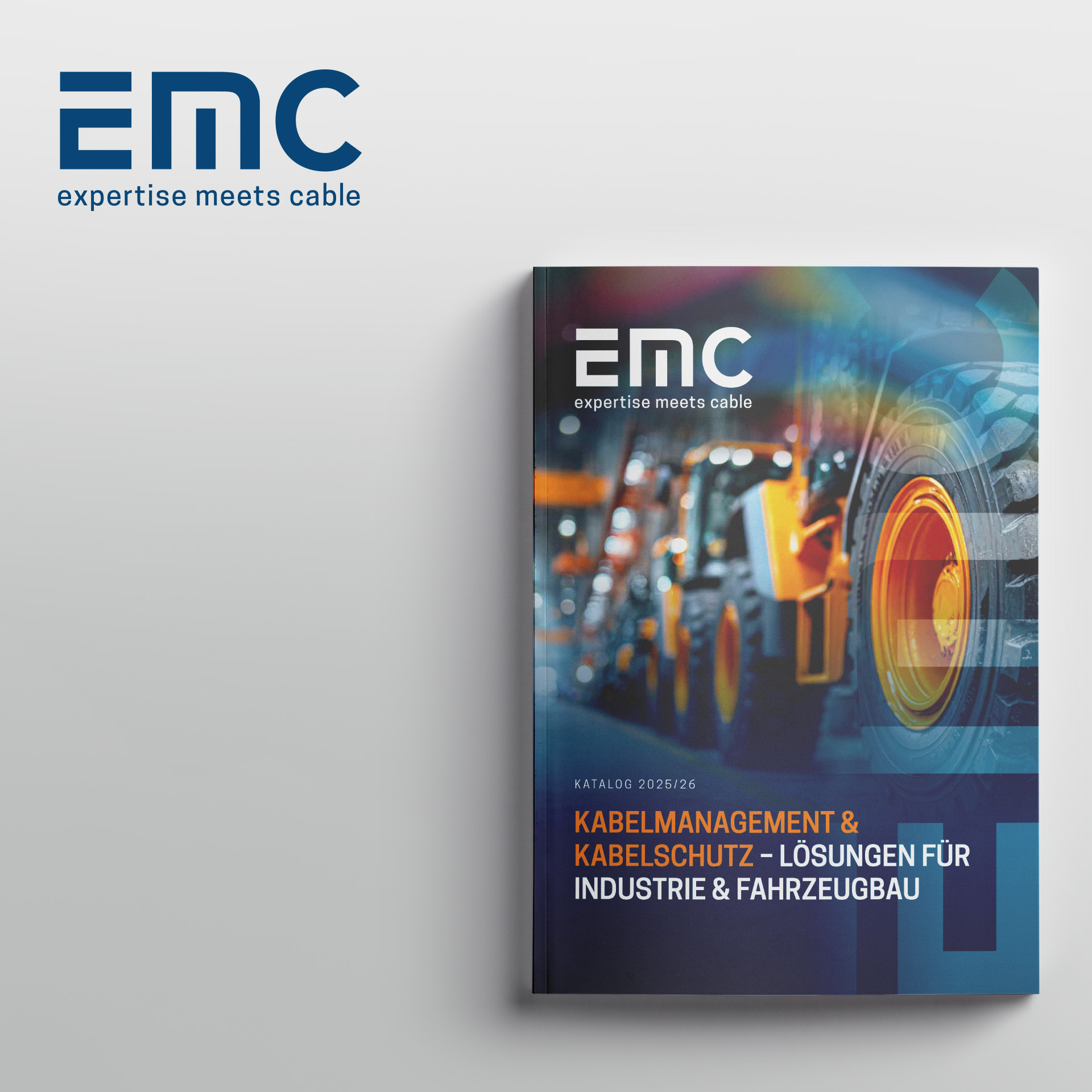 Titelblatt des Industrie- und Fahrzeugbaukatalogs von EMC-direct