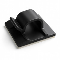 PA6.6 Kabelklemme zum Aufkleben schwarz