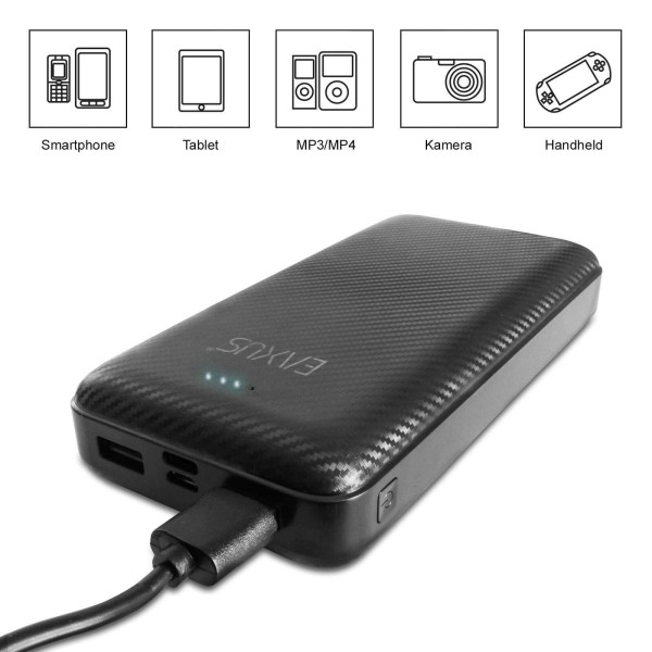 USB Akku Powerbank mit 20.000mAh