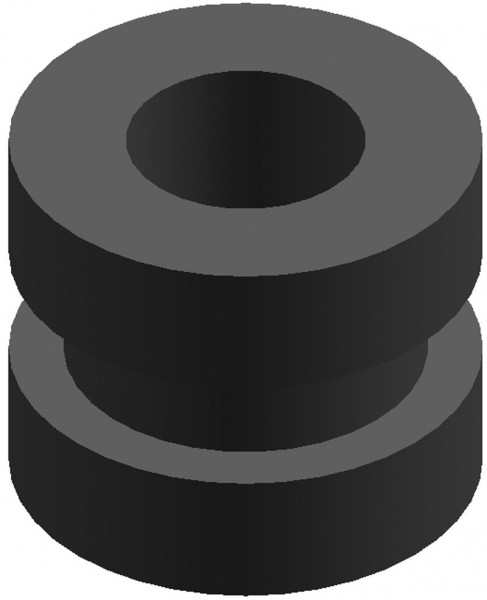Kabeldurchführung ohne Radius