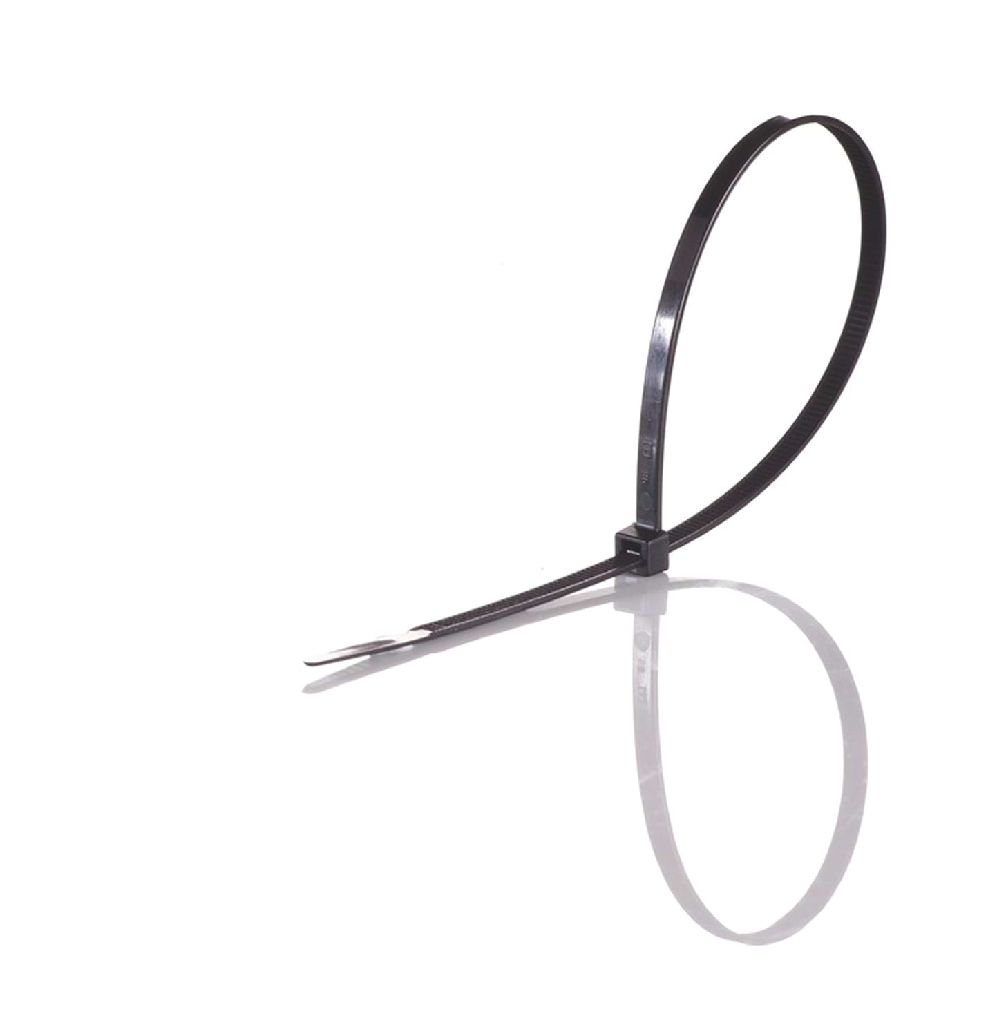 Alca Kabelbinder 3,6 X 300 Mm – 100 Stück, Schwarz, UV-beständig, Nylon 6.6