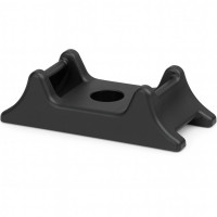 Befestigungssockel für Kabelbinder, Zur Parallelführung, Heavy-Duty, für Schrauben und Bolzen, aus Kunststoff