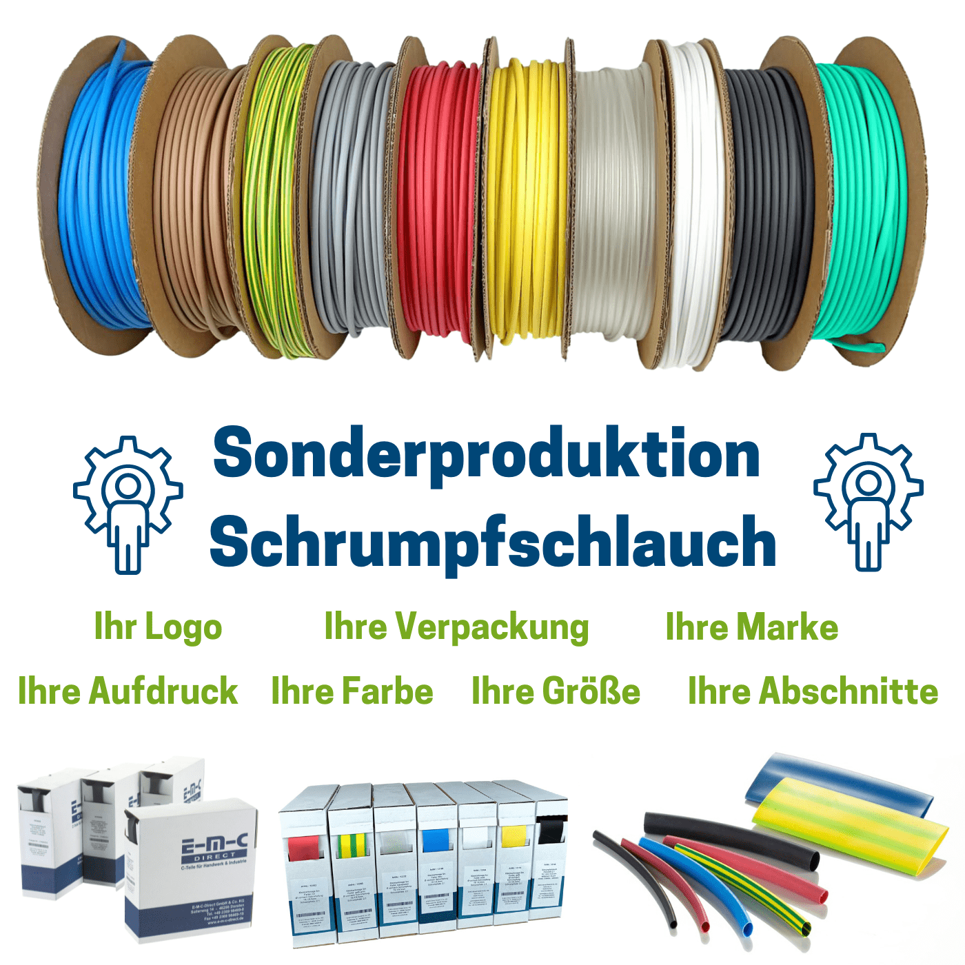 Sonderproduktion Schrumpfschlauch