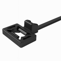 Befestigungsbinder mit Schweißbolzenaufnahme und Toleranzausgleich