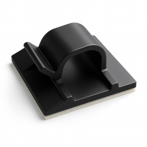 PA6.6 Kabelklemme zum Aufkleben schwarz