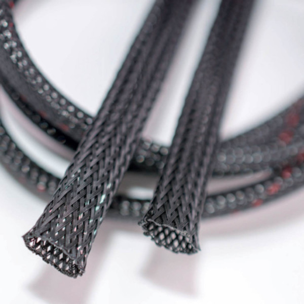 PET-Geflechtschlauch  dicht, hoher Abriebschutz