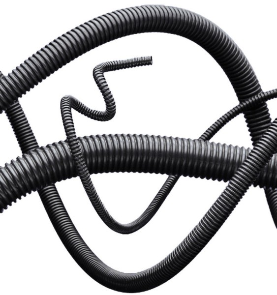 Wellrohr PE-LD ungeschlitzt NW 10 schwarz (VE50)-1