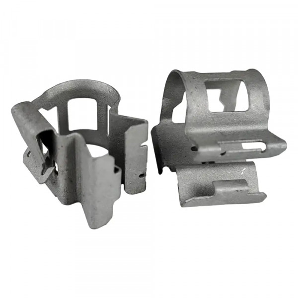 Metallclip zum Befestigen von Wellrohren und Leerrohren