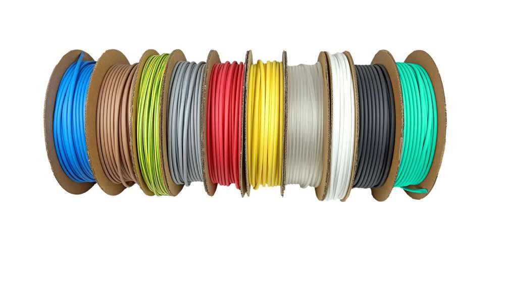 Schrumpfschauch in verschiedenen Farben und Durchmessern